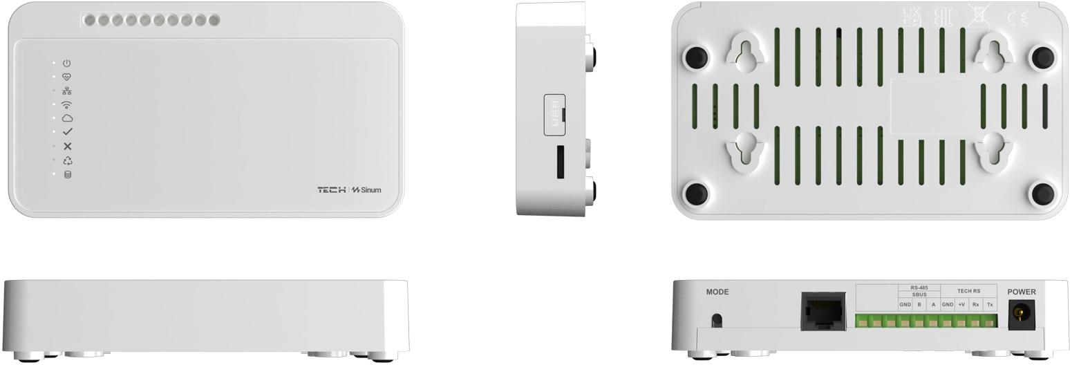 Centrala sterująca Sinum EH-01 lite Tech Sterowniki - obrazek 2