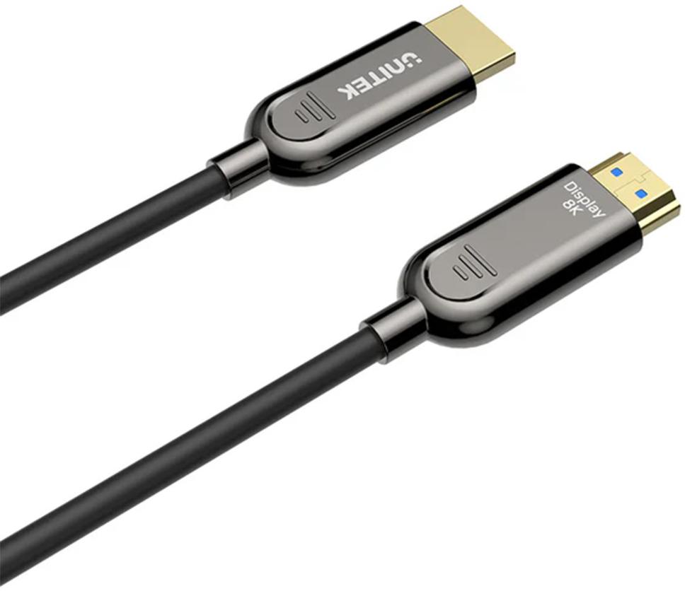 Unitek Kabel optyczny HDMI 2.1 AOC 8K 120Hz 10m - obrazek 2