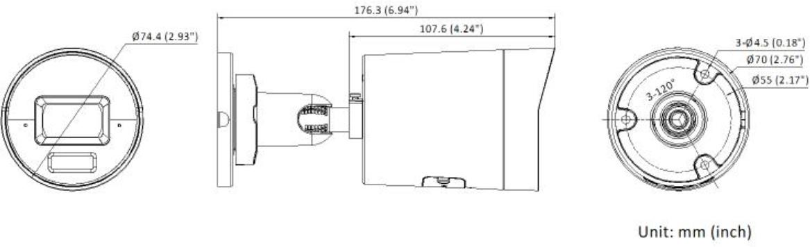 KAMERA IP HIKVISION DS-2CD2043G2-LI(2.8mm) - obrazek 2