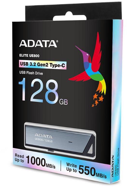 Adata Pendrive Elite UE800 128GB USB3.2-C Gen2 - obrazek 2