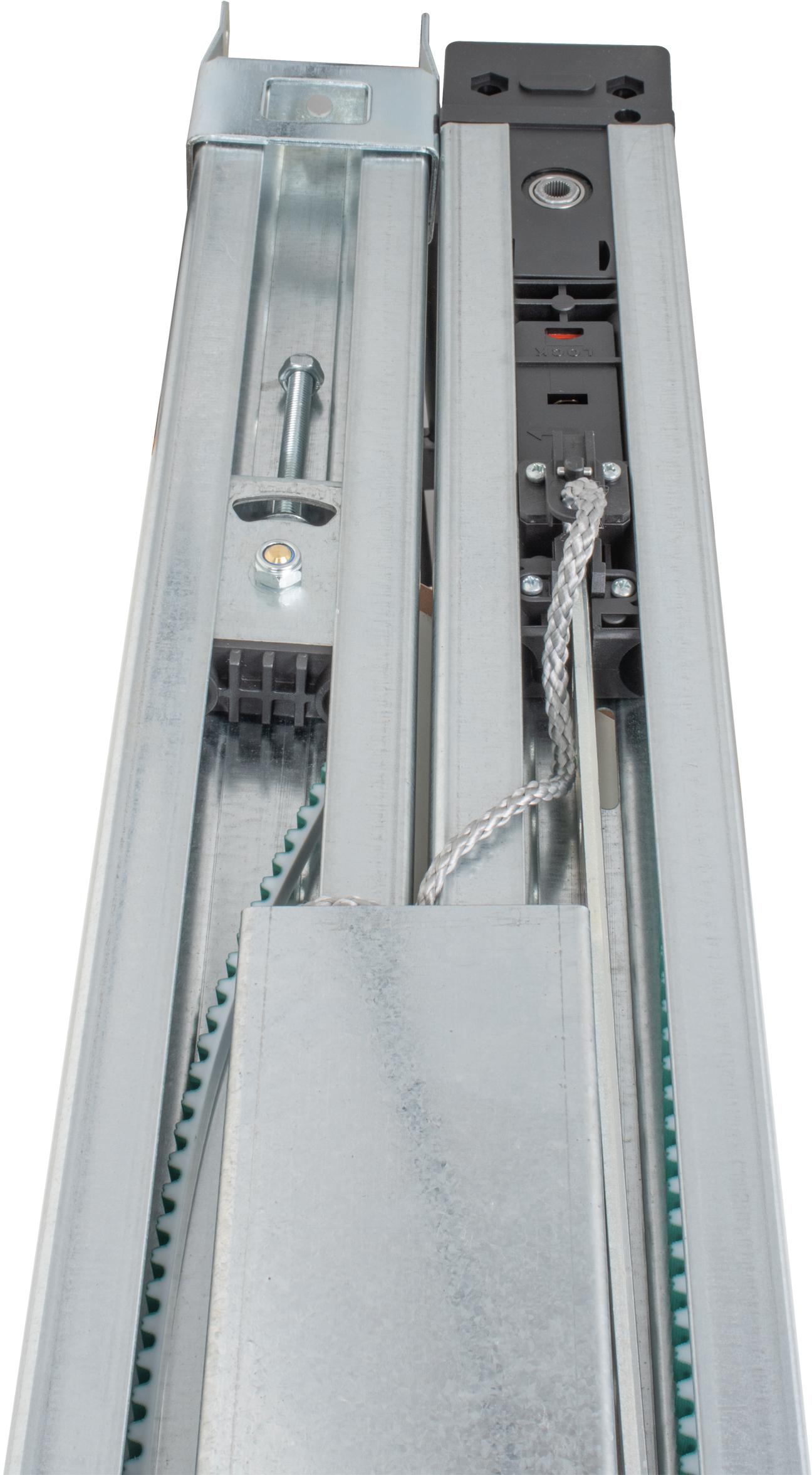 Zestaw FAAC D600 FDS do bram garażowych z 3m szyną dwuczęściową kewlarową - obrazek 2