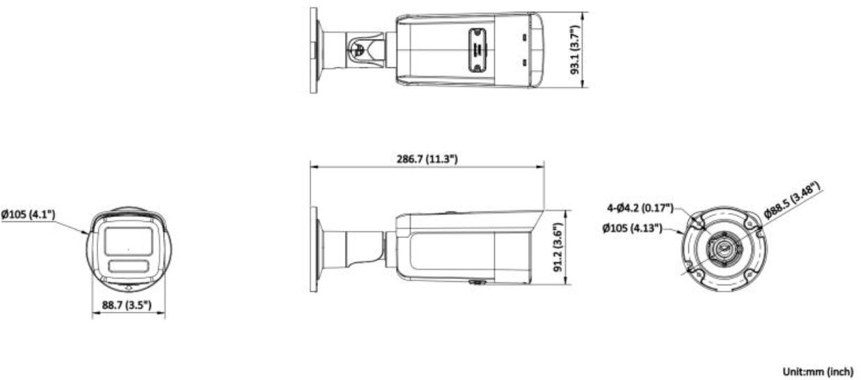 KAMERA IP HIKVISION DS-2CD2T46G2H-2I(2.8mm)(eF)/BLACK PL - obrazek 2