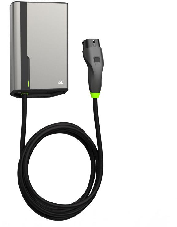 ŁADOWARKA EV Wallbox Green Cell HabuDen EVGC021A2275 22kW TYPE 2 7,5M GC App BT Wi-Fi - obrazek 2