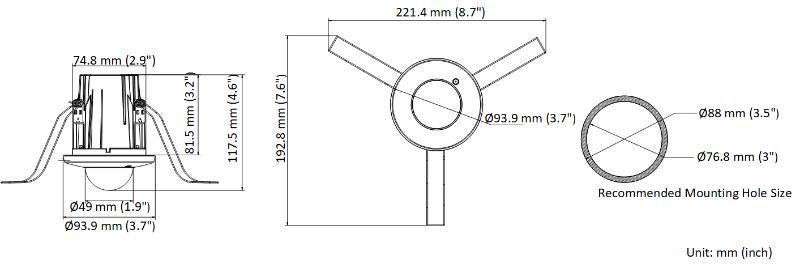 KAMERA IP HIKVISION DS-2CD2E43G2-U (2.8mm) PL - obrazek 2