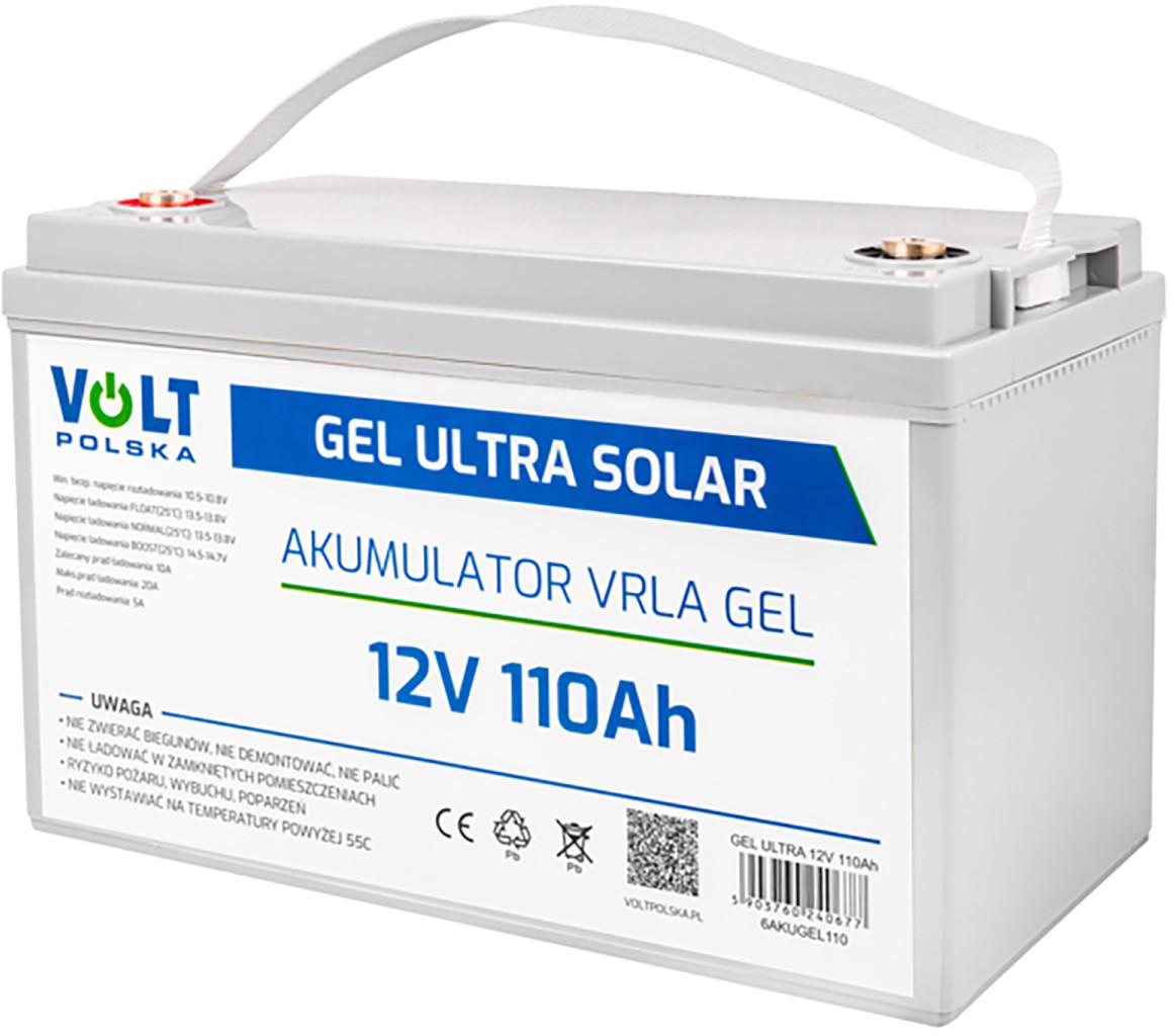Akumulator Volt Polska GEL VPRO Solar 12V 110Ah - obrazek 2
