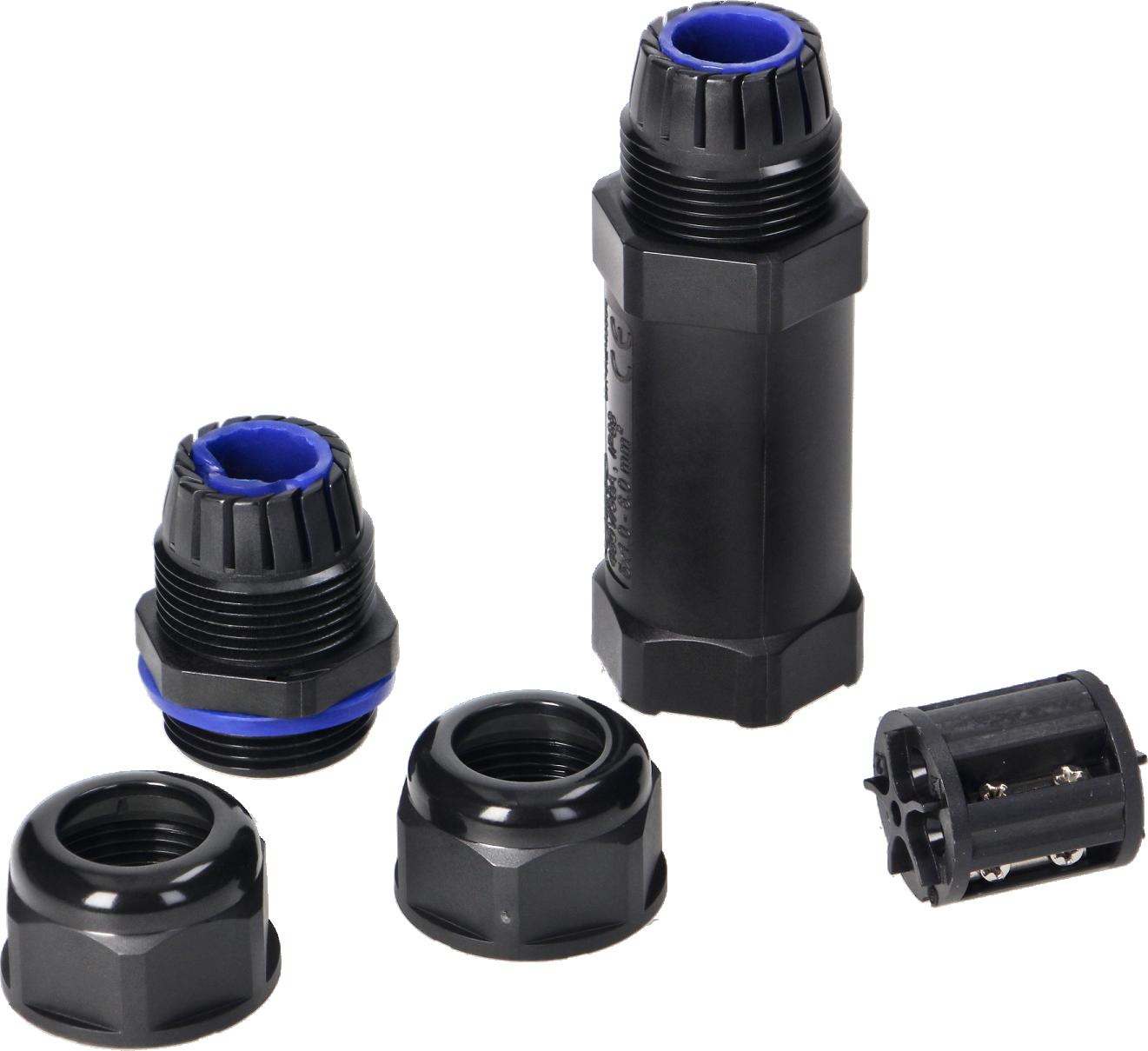 Konektor Mufa kablowa prosta M25 IP68, 5x6mm², 450V/30A OR-AE-13604 - obrazek 2