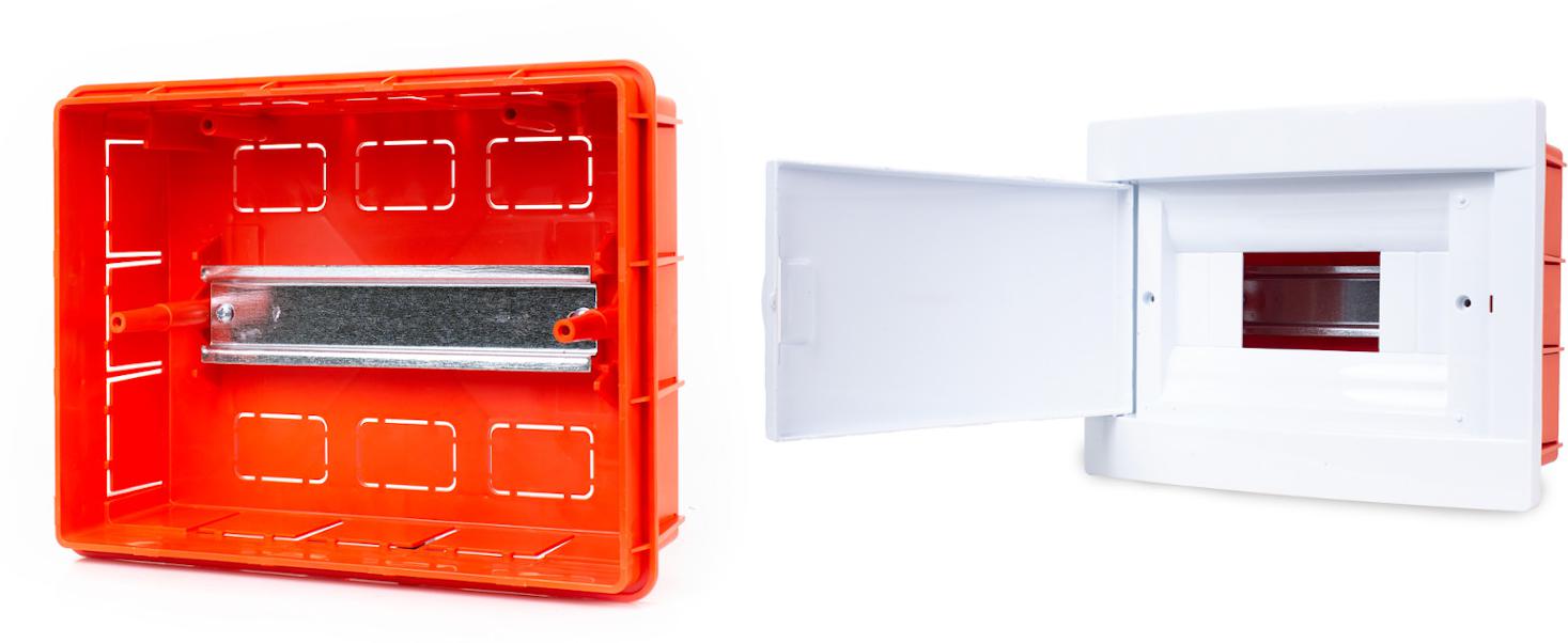 Rozdzielnica podtynkowa 8 modułowa Adelid RM-PT-08M - obrazek 2