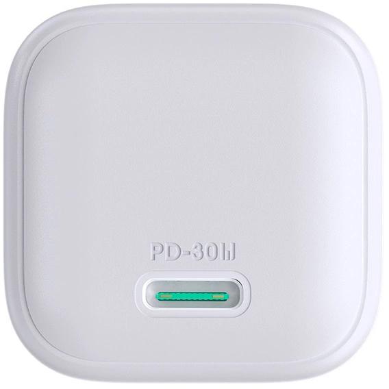 Ładowarka sieciowa Joyroom JR-TCG15 Mini 30W GaN USB-C biała - obrazek 2