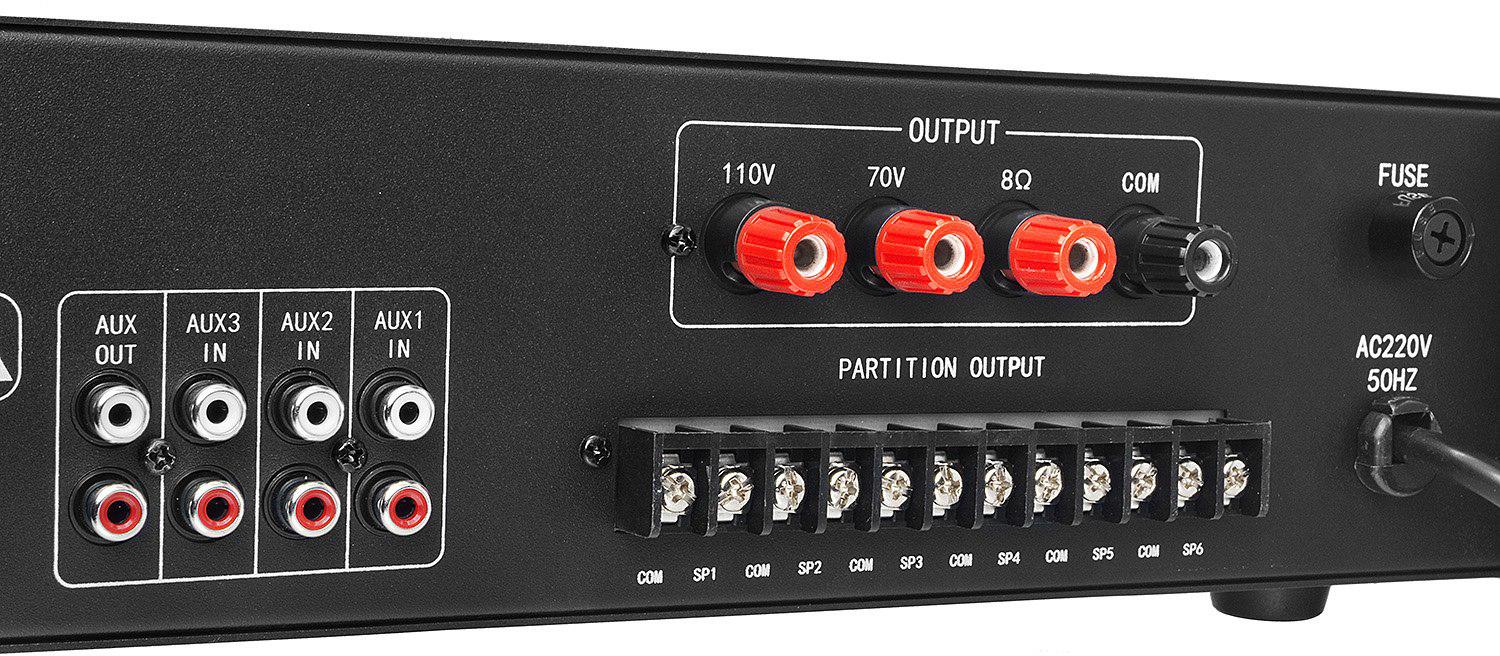 WZMACNIACZ HQM1150BT RADIO FM/MP3 150W - obrazek 3