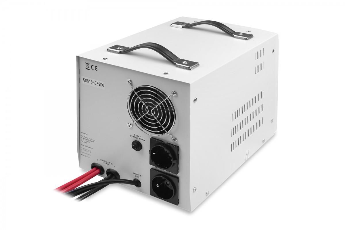 Przetwornica Volt Polska SinusPro 2000E 2000VA 12V 1250/2000W - obrazek 3