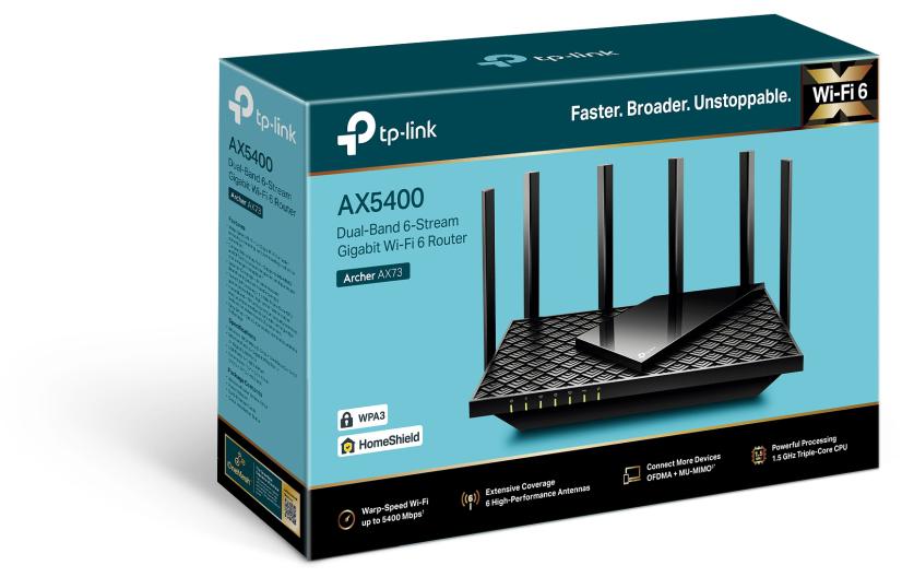ROUTER TP-LINK ARCHER AX73 Wi-Fi 6 AX5400 - obrazek 4