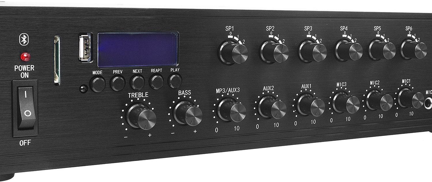 WZMACNIACZ HQM1150BT RADIO FM/MP3 150W - obrazek 5