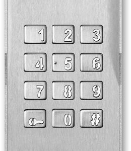 ACO FAM-P-1NPZSACC NT panel natynkowy 1-lokator czyt. brel. zamek szyfrowy.