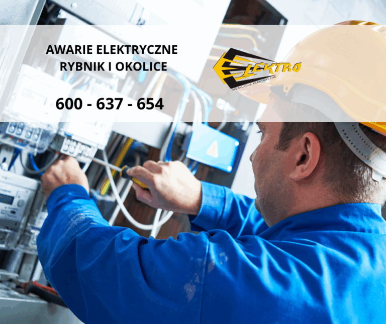 Awarie elektryczne Rybnik i okolice