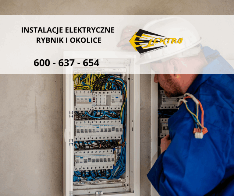 Instalacje elektryczne Rybnik i okolice