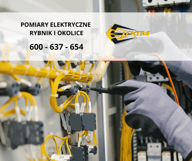 Pomiary elektryczne Rybnik i okolice