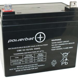 Akumulator PowerBat AGM 12V 33Ah