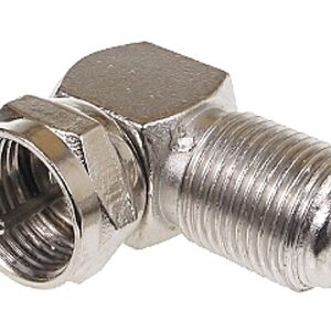 ŁĄCZNIK KĄTOWY F GNIAZDO-WTYK