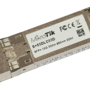 MODUŁ SFP+ MIKROTIK S+85DLC03D 10G MM 300m 850 nm