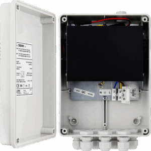 Switch 6-portowy SG64H z zasilaczem do 4 kamer IP w obudowie hermetycznej