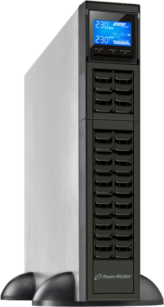 UPS ZASILACZ AWARYJNY PowerWalker VFI 1000 CRM LCD - obrazek 2