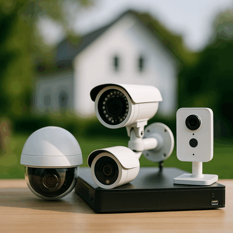 Zestaw kamer IP - nowoczesne bezpieczeństwo dla domu