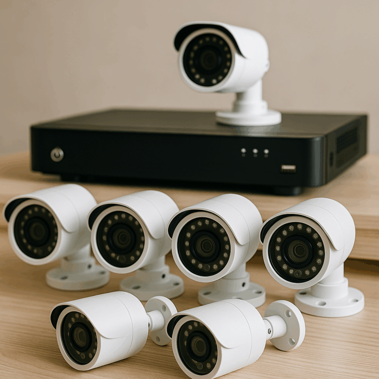 Zestaw monitoringu 6 kamer - klucz do bezpieczeństwa