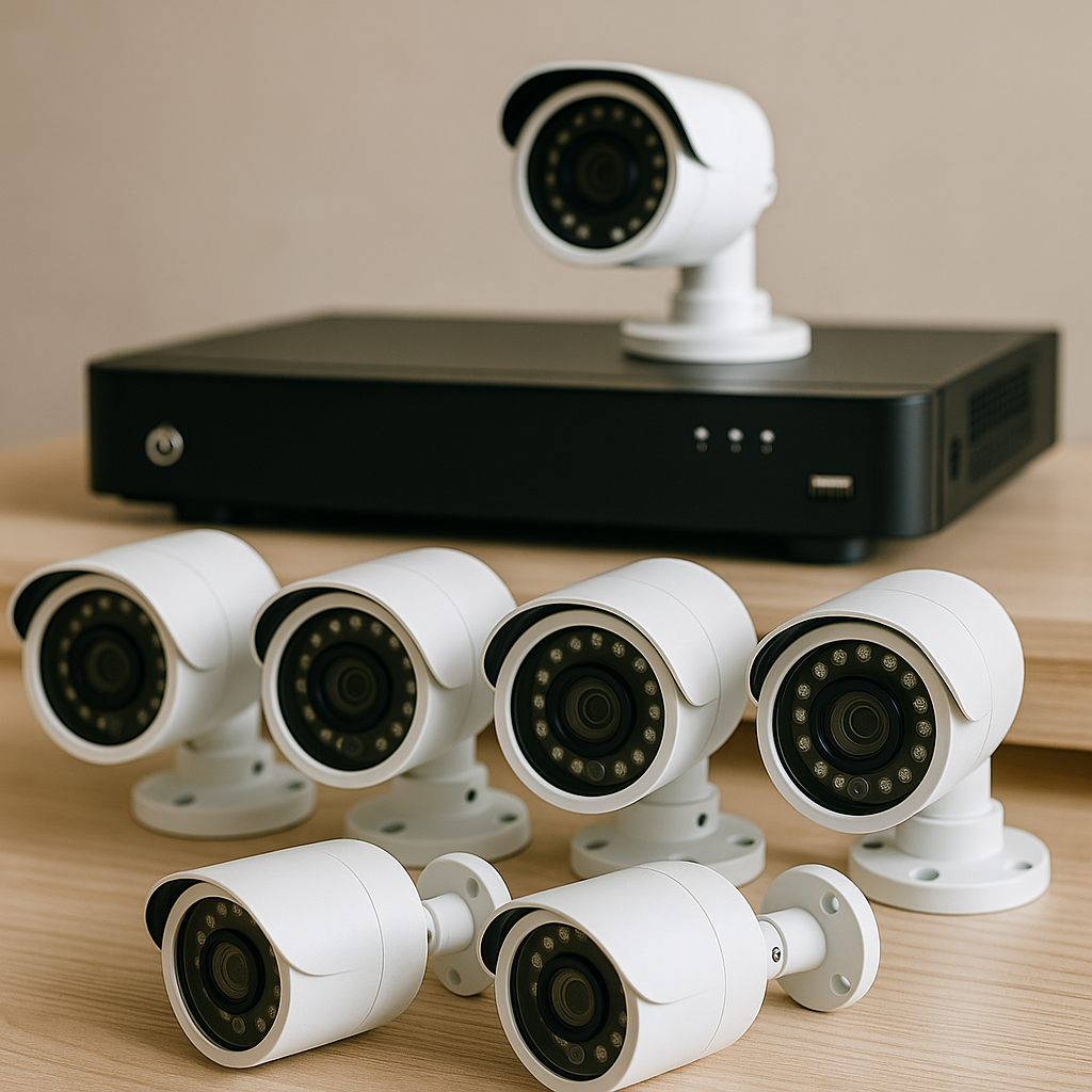 Zestaw monitoringu 6 kamer - klucz do bezpieczeństwa