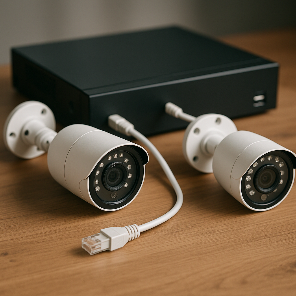 Zestaw monitoringu z dwiema kamerami - wybór i zalety