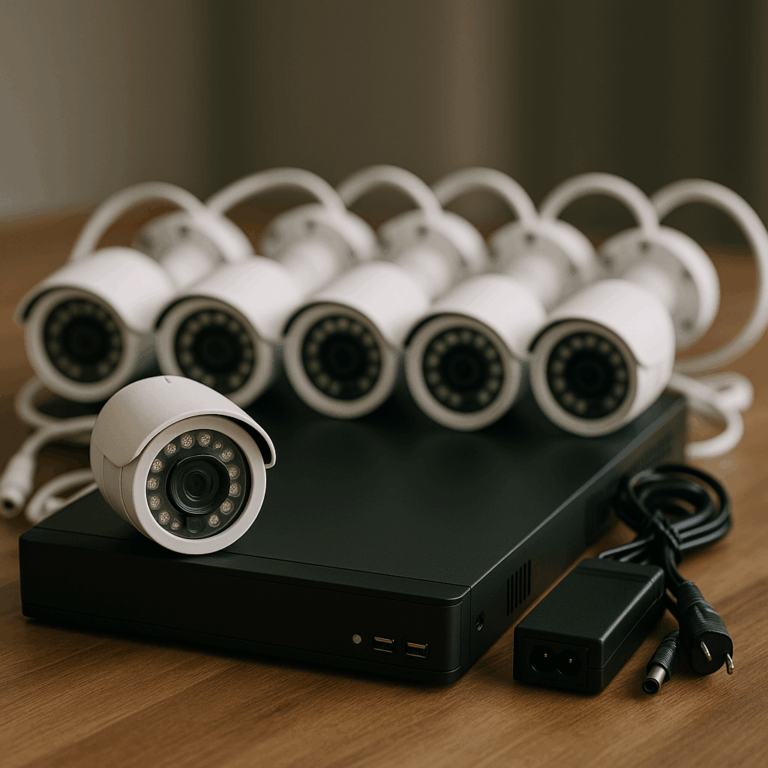 Zestaw monitoringu z 8 kamer - zwiększ bezpieczeństwo